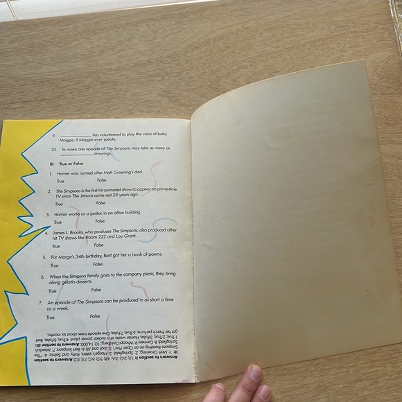 1990’s Simpson Mania Consumer Guide - Picture 7 of 11